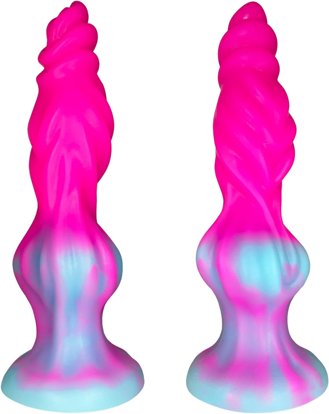 LeSiLeKe Fantasy Dragon Dildo Silicone Suction Cup 7.5 inch