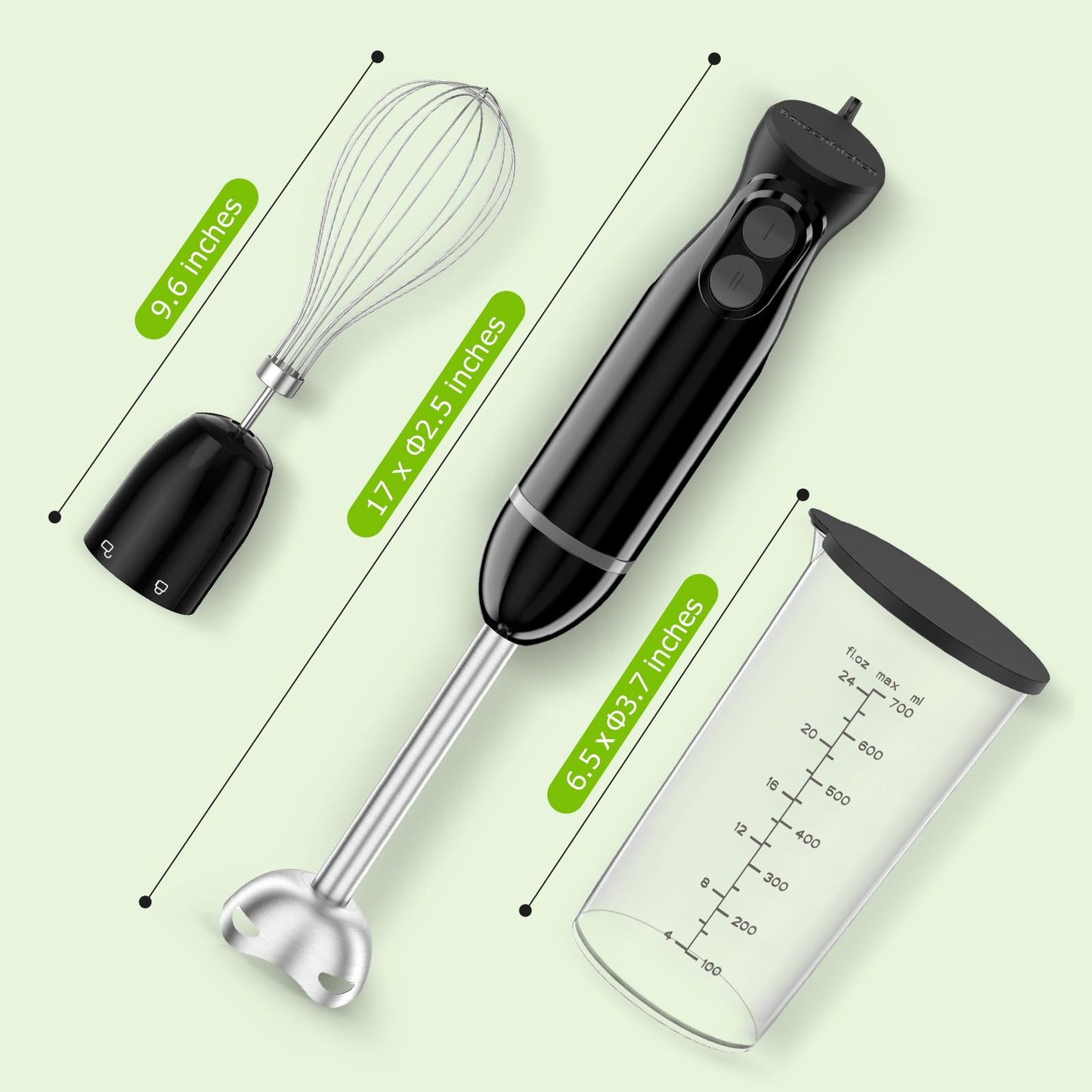 Bonsenkitchen Hand Blender