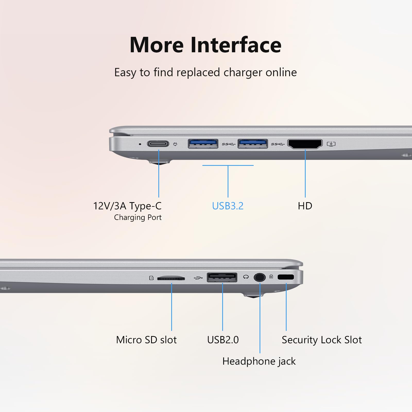 Coolby Laptop Computer, 15.6 inch Laptop with 1080P FHD IPS Display, 16GB RAM/512GB SSD, 6500Y Processor Notebook PC, Support 2.4G/5G Hz WiFi, BT