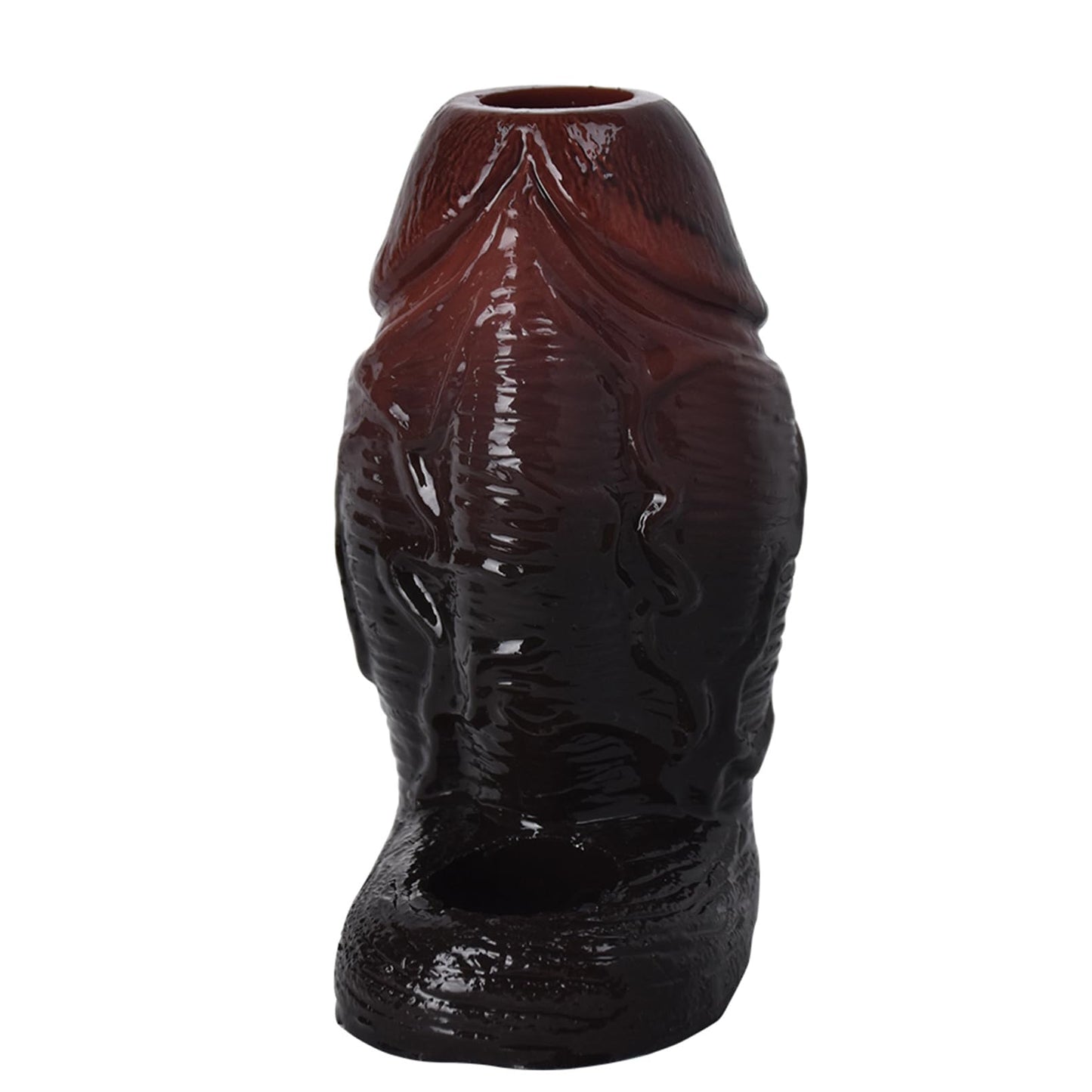 SOODAY Wide Large Penis Sleeve Silicone Penis Enlarger Sleeve with Cock Ring, Reusable Penis Extension Sleeve Male Penis Sheath Adult Sex Toy for Men