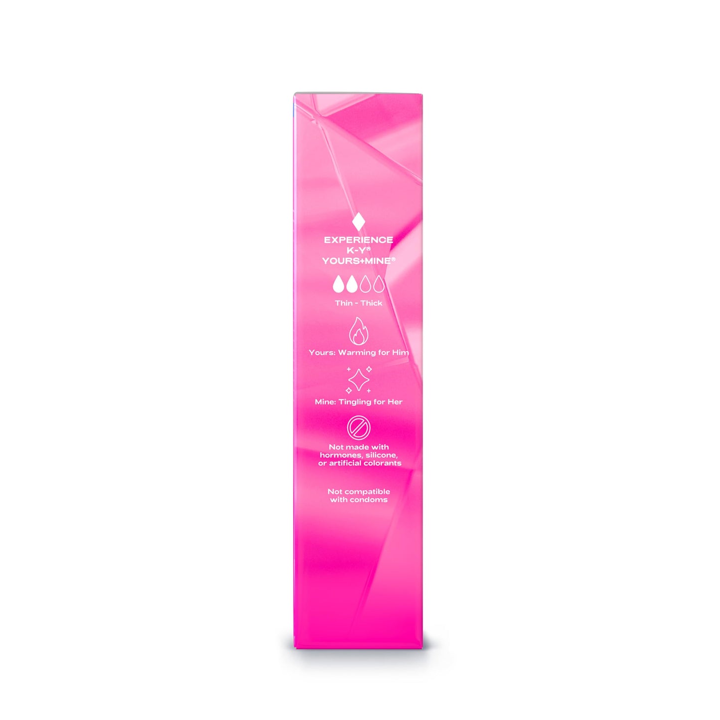 K-Y Yours + Mine Couples Personal Lube, Two Personal Lubricants, Water Based Lube for Women & Glycerin-Based Lube for Men