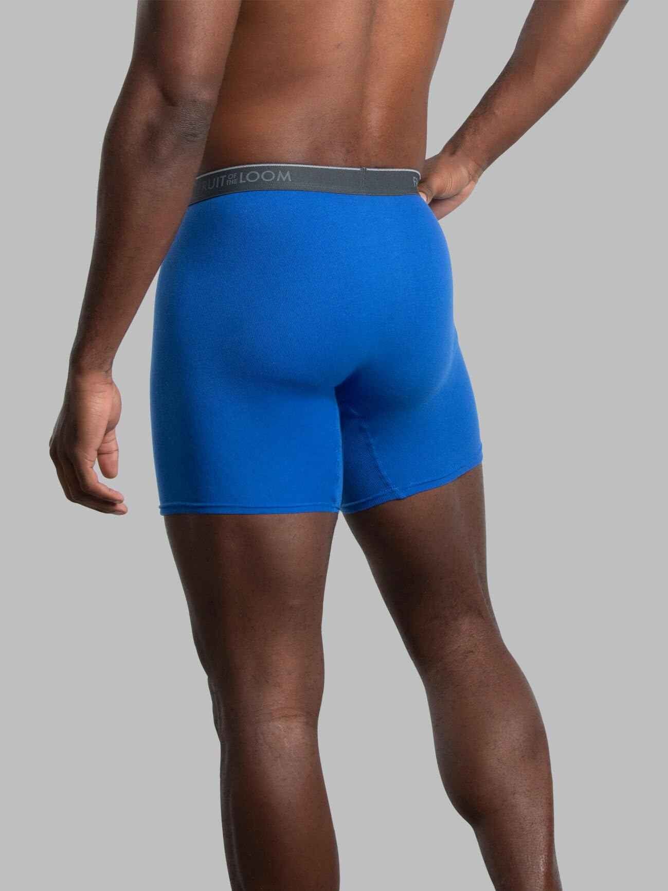 Fruit of the Loom Men's Coolzone Boxer Briefs, Moisture Wicking & Breathable