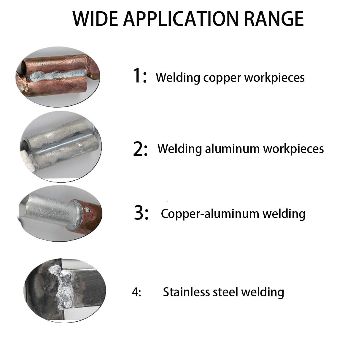 Flux Core Aluminum Welding Rods, Low Temperature Easy Melt Aluminum Welding Sticks for DIY & Household Appliance Repair