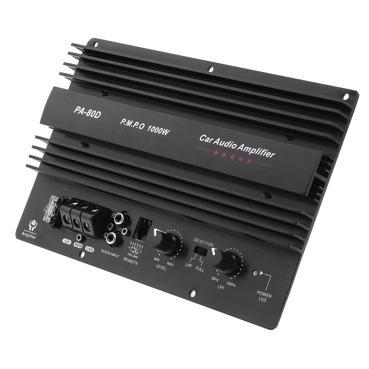 DriSentri Car Amp Board, Car Audio Amplifier Board, 1000W High Power Amplifier Amp Board Powerful Bass Sub woofer Board 12V