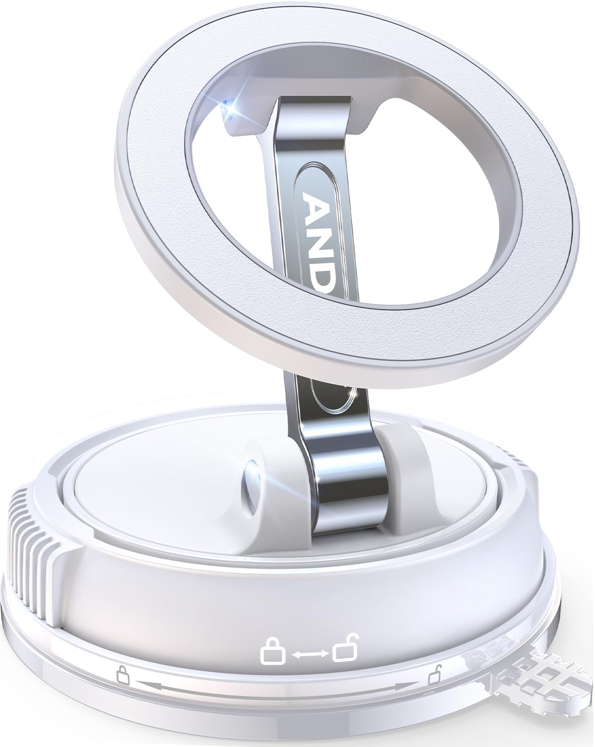 ANDERY Car Phone Holder for Magsafe [78+LBS Strongest Suction & 2400gf Magnetic] 360° Adjustable Car Phone Mount, Phone Holders for Your Car for iPhone 17 Pro Max 16 15 14 13 12 Air Plus