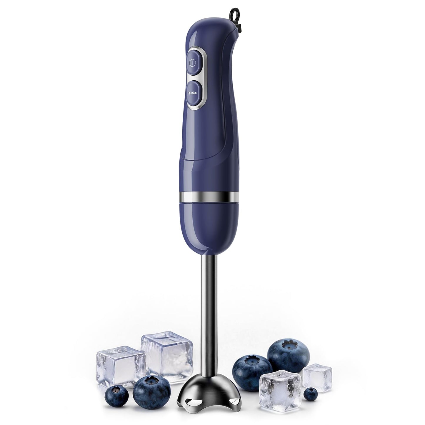 Turelar Immersion Blender Handheld Corded Hand Blenders Set 1100W, Trigger Variable Speed 5 in 1 Stick Emulsifier with Chopper, Whisk and Frother for Soup, Baby Food and Smoothies