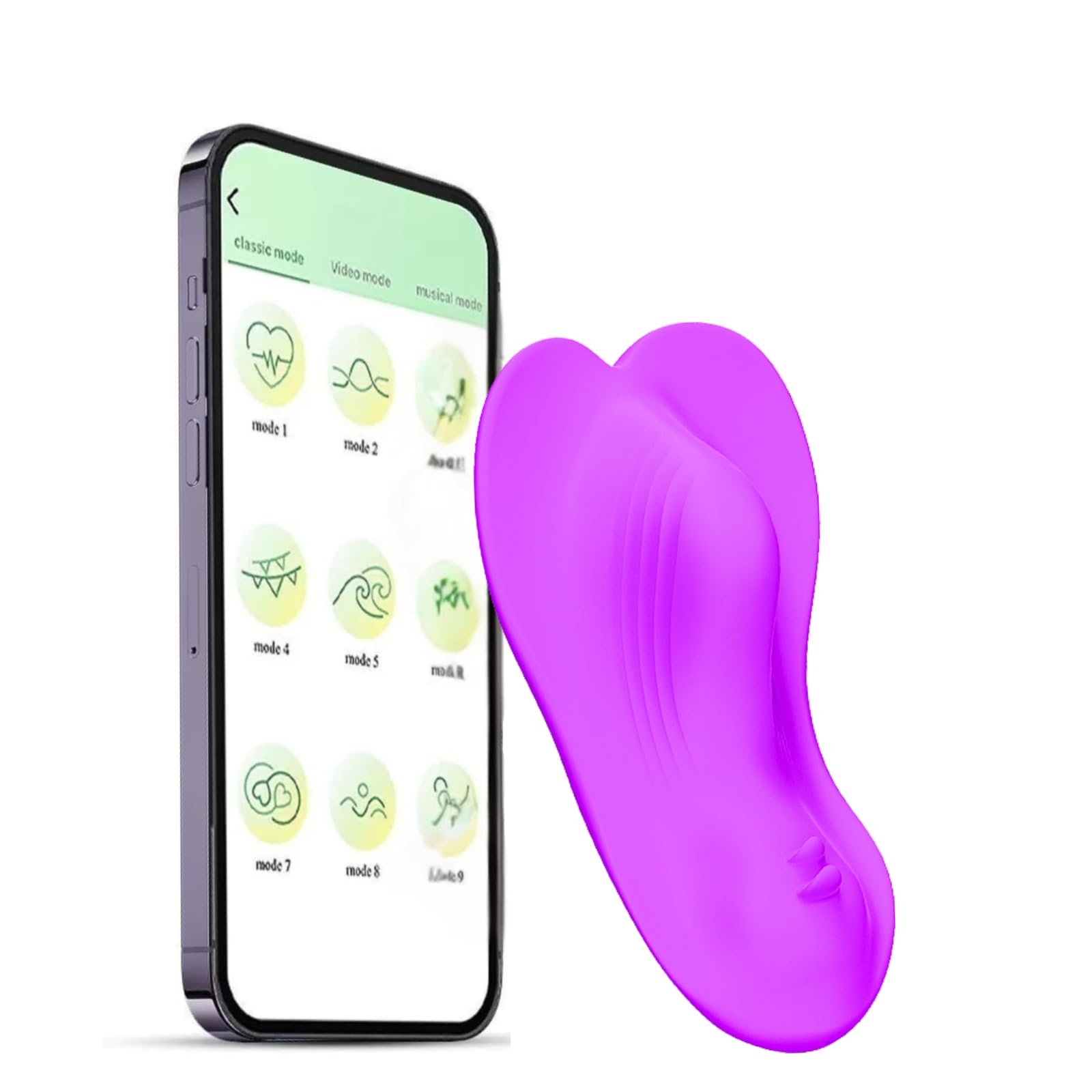 Clitiors Toys,Remote Vibaerater for Women Underwear Remote Control Virabtor Pantie,Wearable App Controlled Toys Adults Long Distance Remote Controlled Virabtor Small Discreet Virabtor B0gg6