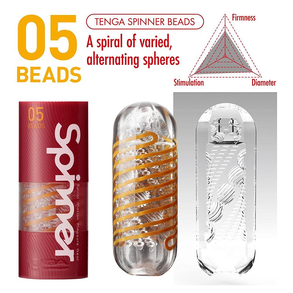 TENGA Spinner Adult Male Masturbator Sex Toys Sleeves for Men-Spiral Motion Pleasure