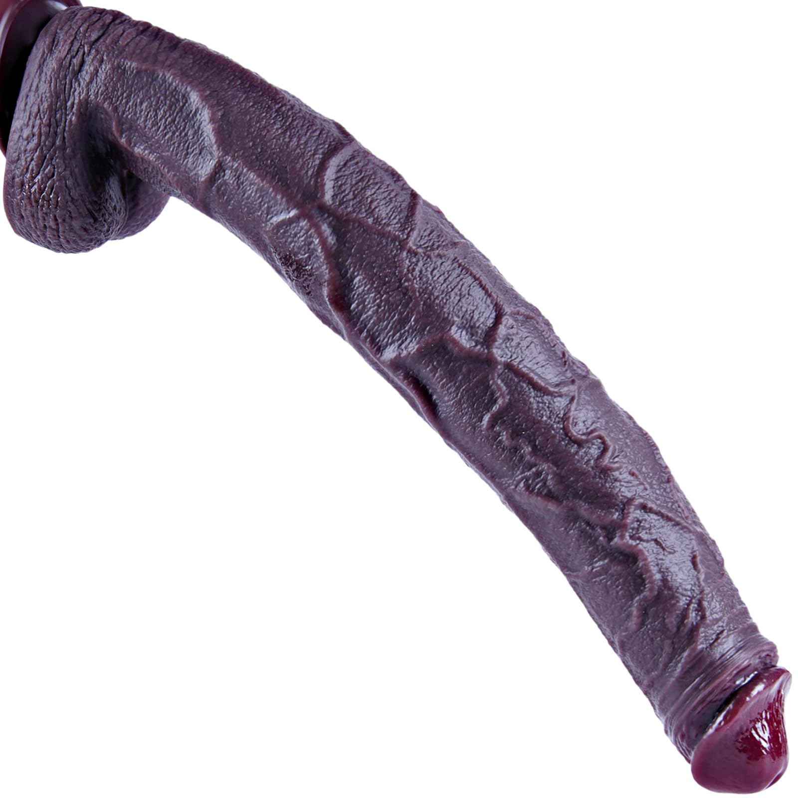 16.5 inch Giant Extra Long Dildo, Realistic Silicone Thick Dildo with Strong Suction Cup