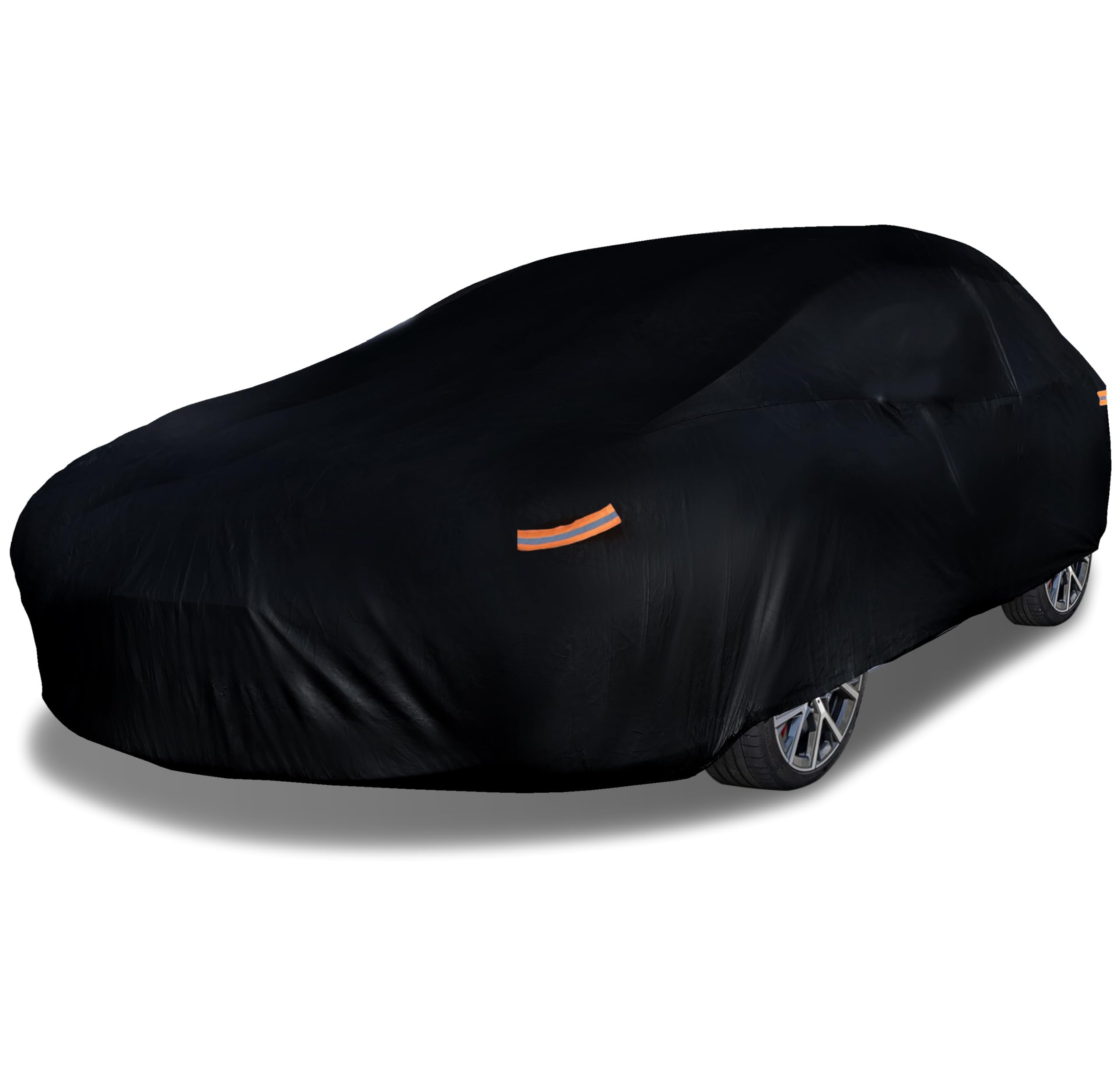 EzyShade 10-Layer Car Cover Waterproof All Weather. See Vehicle Size-Chart for Accurate Fit. Outdoor Full Exterior Covers for Automobiles Sedan Hatch. Rain Sun Snow.