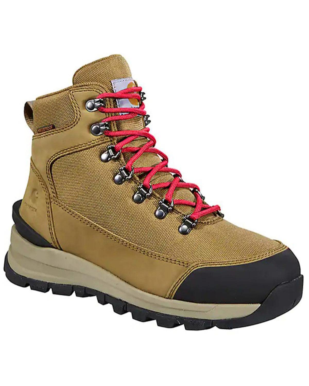 Carhartt Women's Gilmore Waterproof 6" Soft Toe Hiker Boot, Durable Leather with Slip Resistant Sole and Cushioned Support