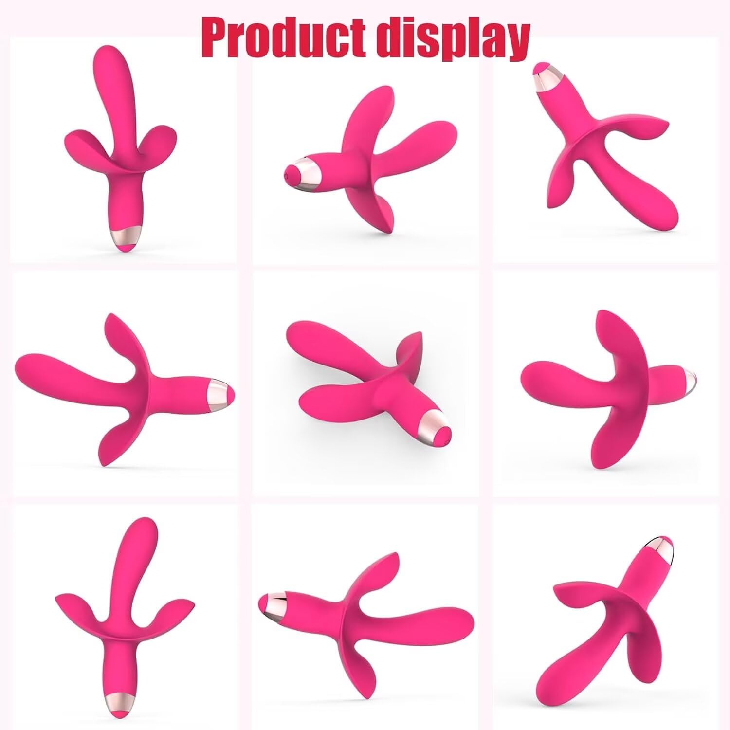 Updated Triple Stimulation Adult Tools for Women Today Waterproof 10 Powerful Modes Rechargeable Handheld Electric Travel Pocket Woman Big Gifts for Women Soft Sensory Accessories