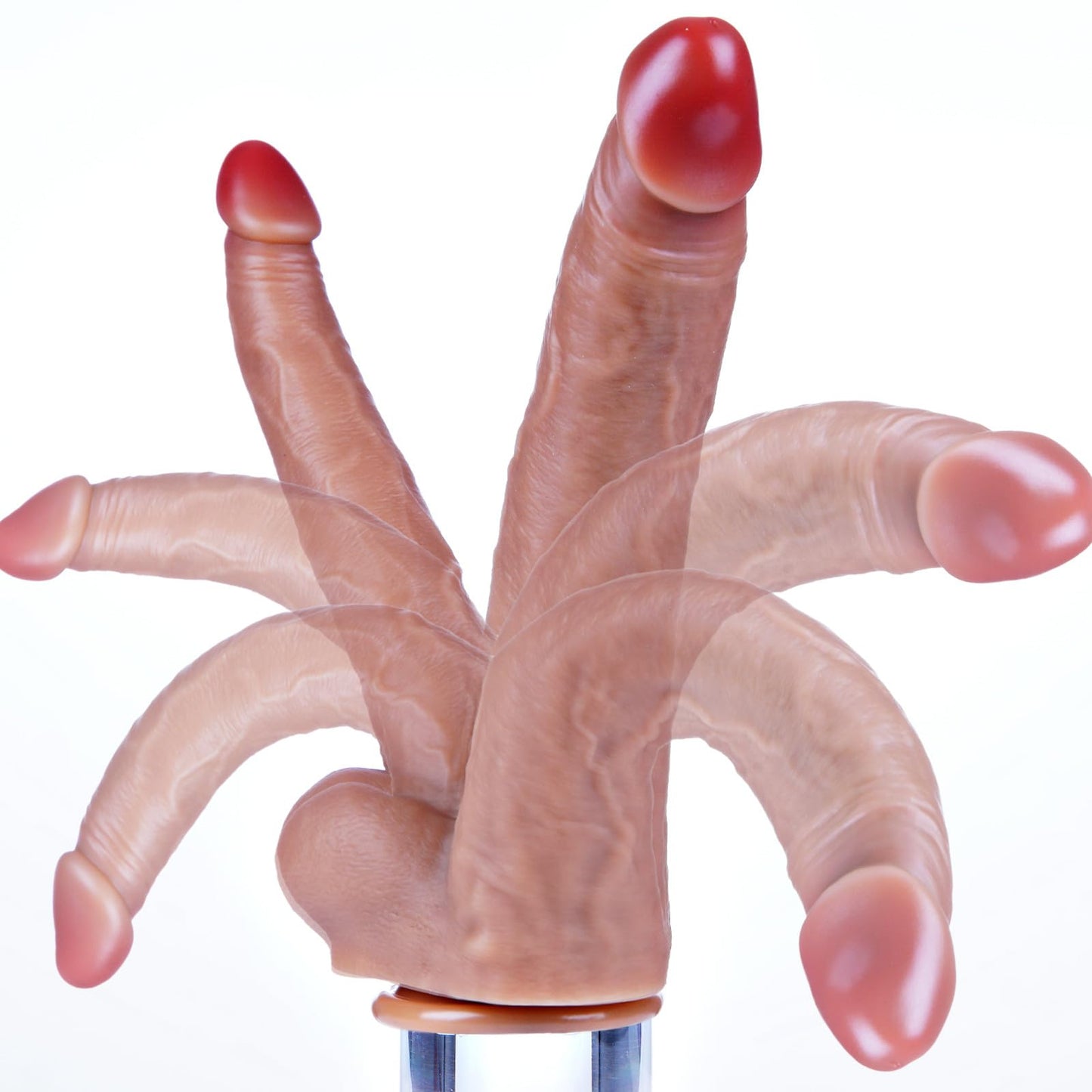 10.2 Inch Huge Double End Dildo, Vaginal Anal Large Double Head Thick Realistic Dildo
