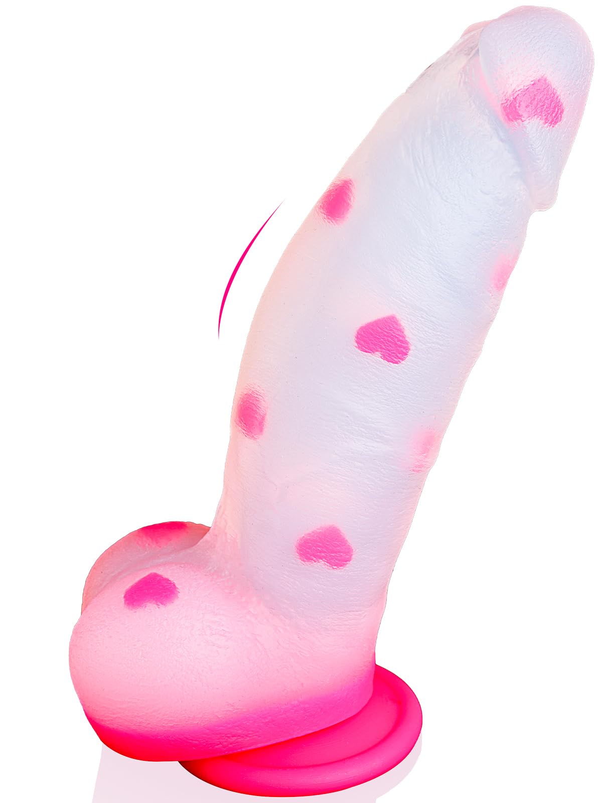 Huge Thick Girthy Pink Dildo, Adult Sex Toys & Games