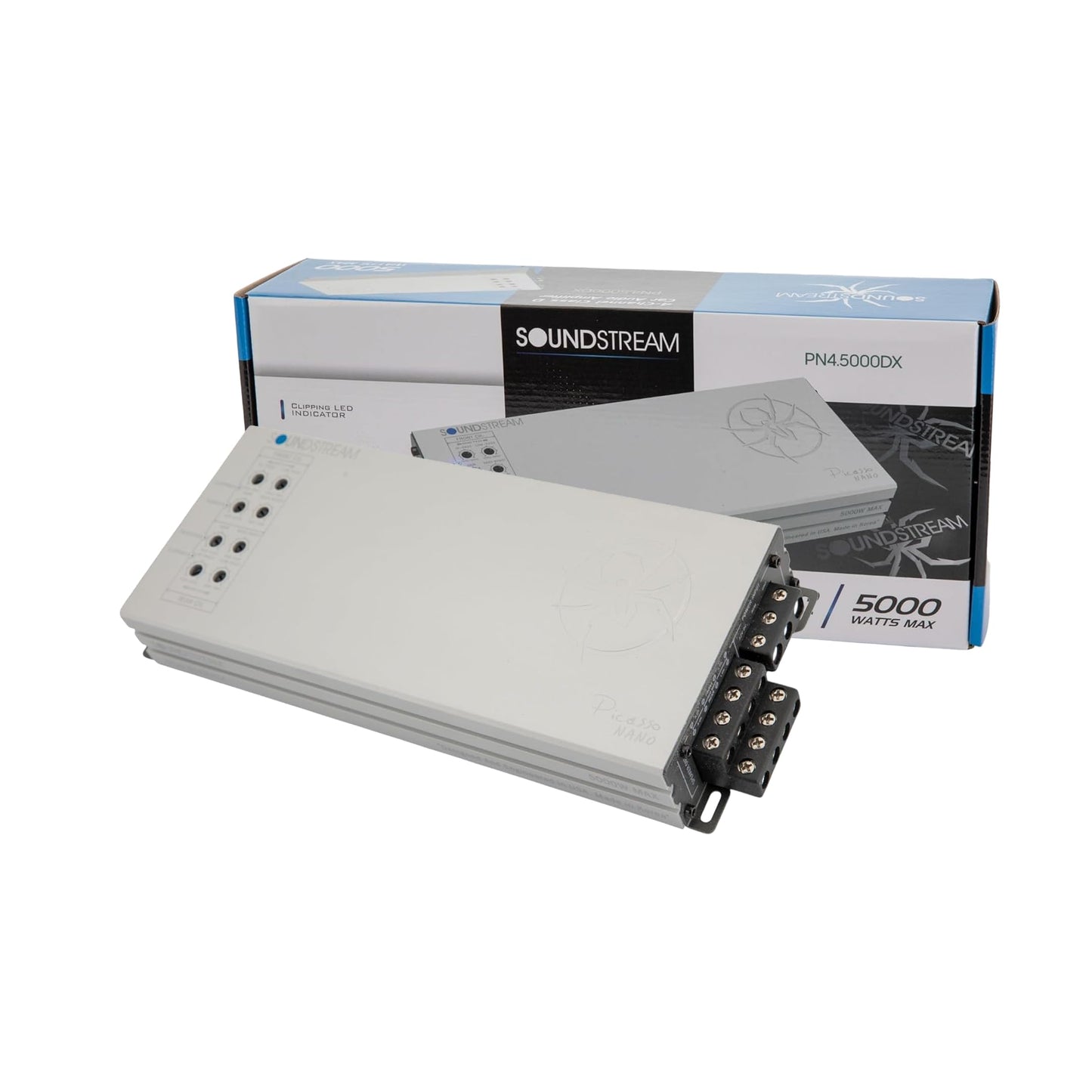 Soundstream Picasso Nano Series of Car Stereo Amplifiers, Monoblock Amps, 4 Channel Amp, 5 Channel Car Audio Amplifier, Mono and Multichannel Amps