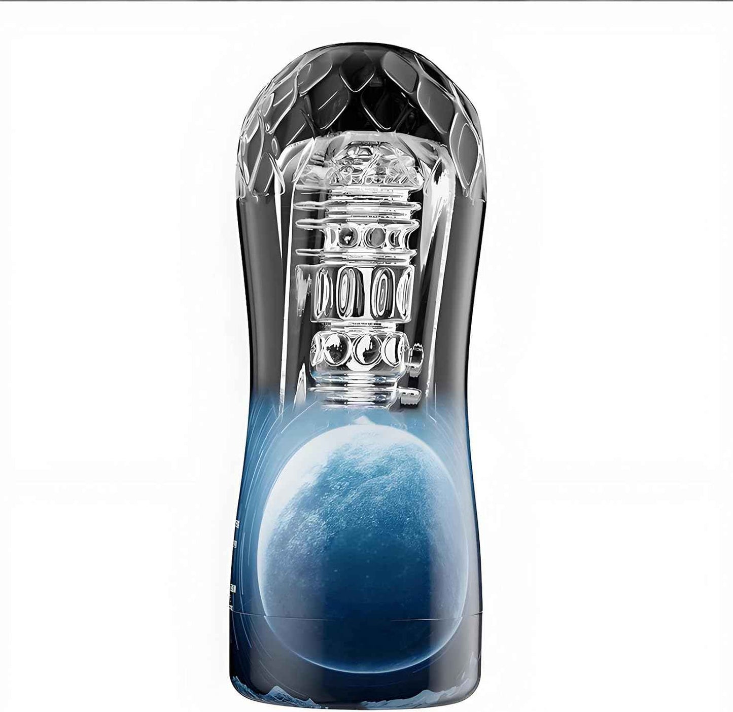 Male Masturbator Sex Toy for Men - Portable Manual Sucking Pocket Pussy Masturbation Cup with Textured Vagina Blowjob Masturbating Stroker