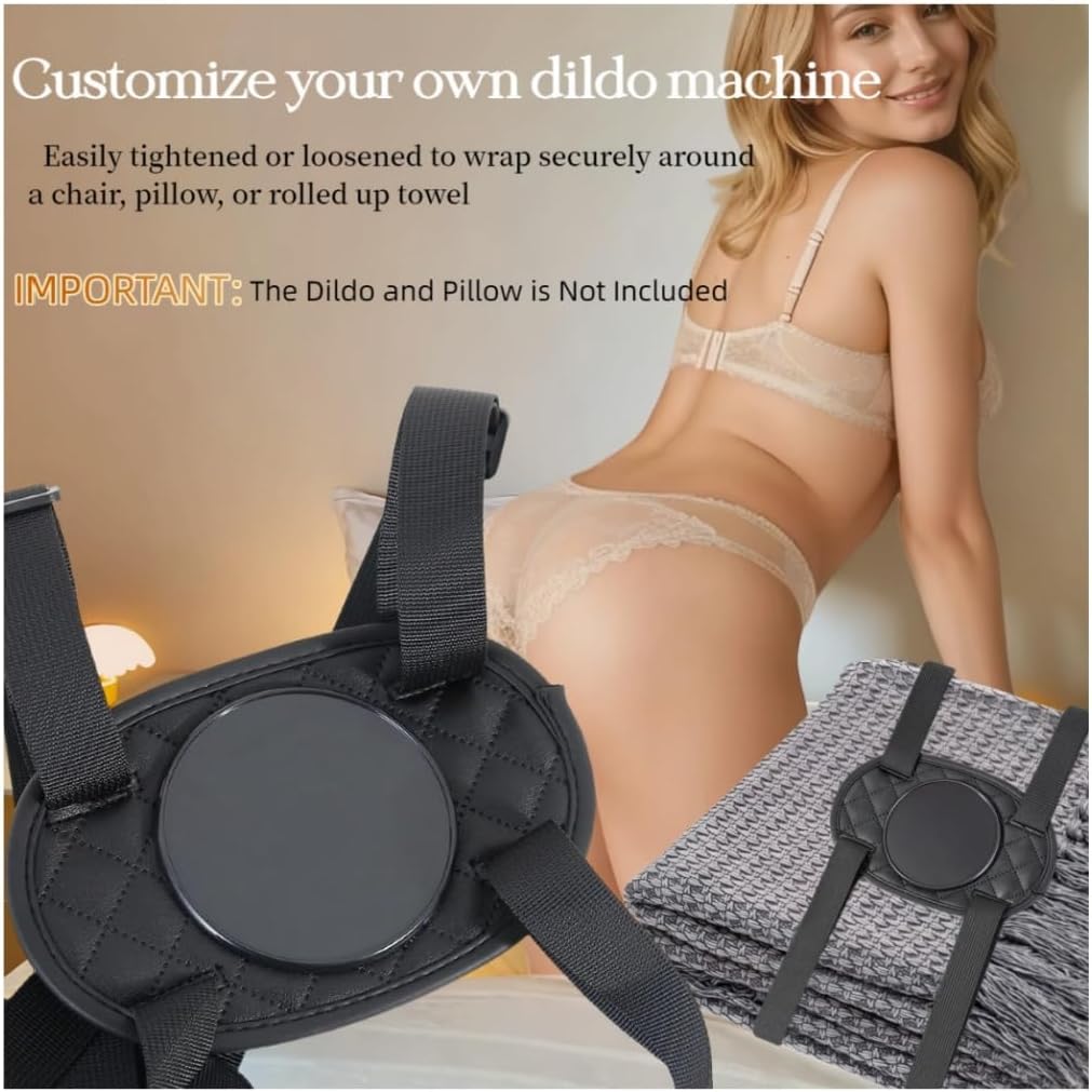 Traumhk Adjustable Suction Cup Dildo Mount Strap for Furniture