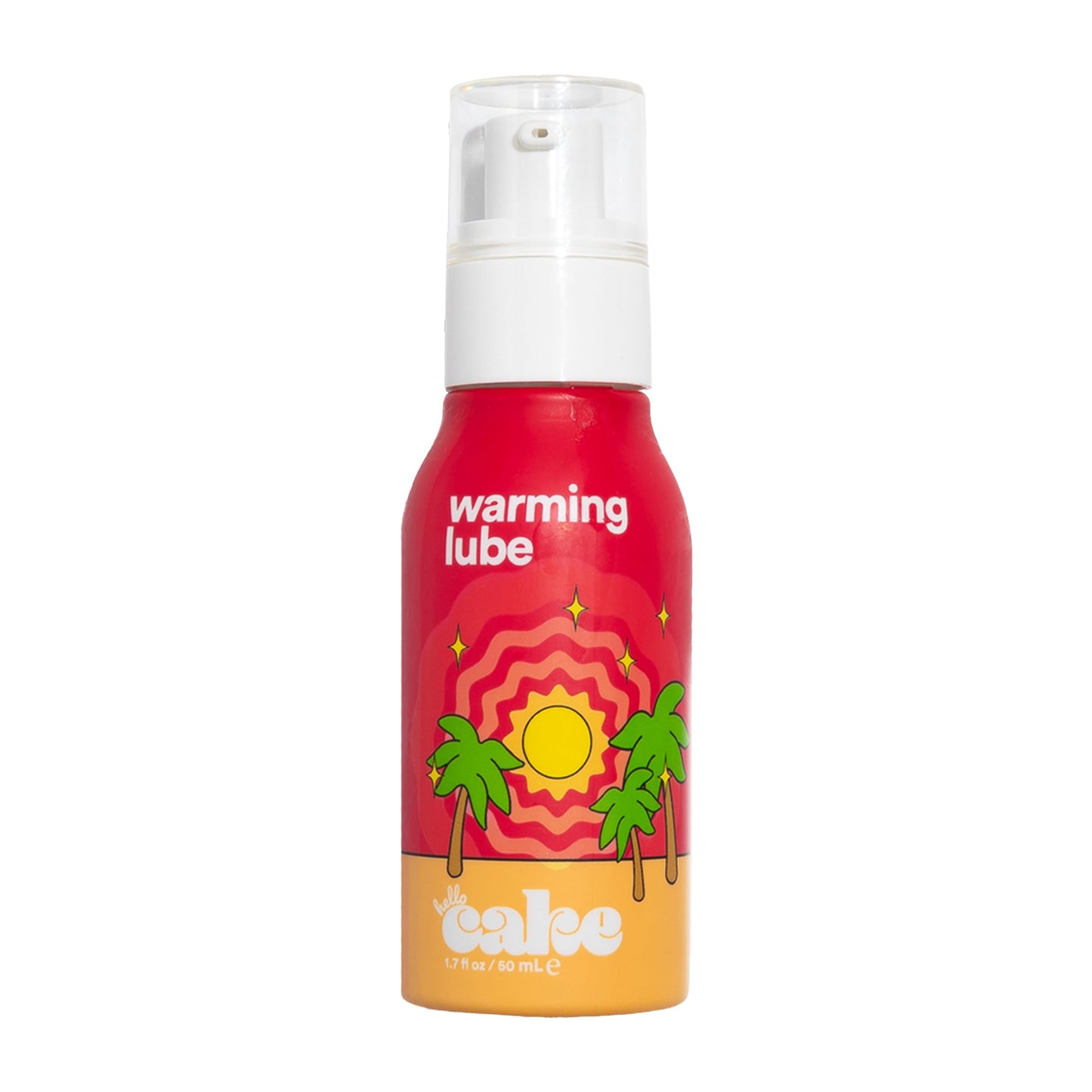 Hello Cake Warming & Cooling Personal Lubricant - Water-Based Sensations Lube for a Tingling & Steamy Experience - Condom Compatible Lubricant for Men, Women, & Couples, 1.7 fl oz