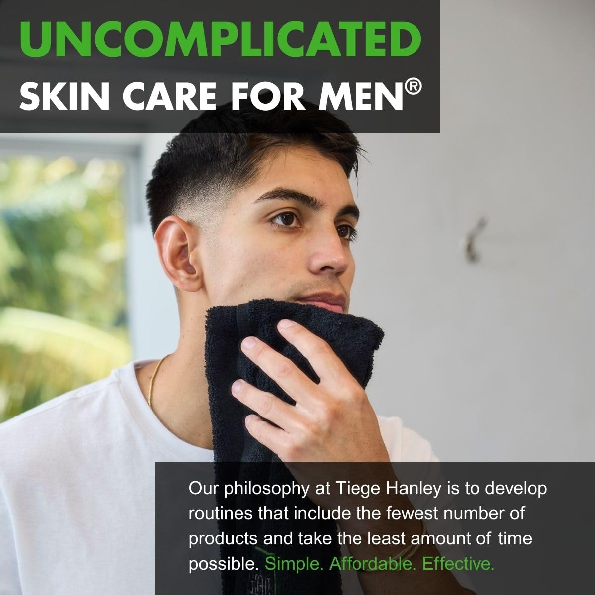 Tiege Hanley Men’s Skin Care Set 30 & 90 Days Routine