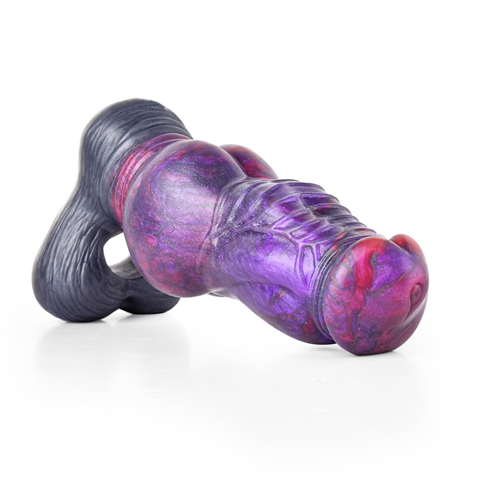ZEEHUU Monster Penis Extender Sleeve with Cock Ring: Male Penis Sleeve Enlarger Silicone Penis Cover Adult Sex Toy, Knot Penis Sheath for Men