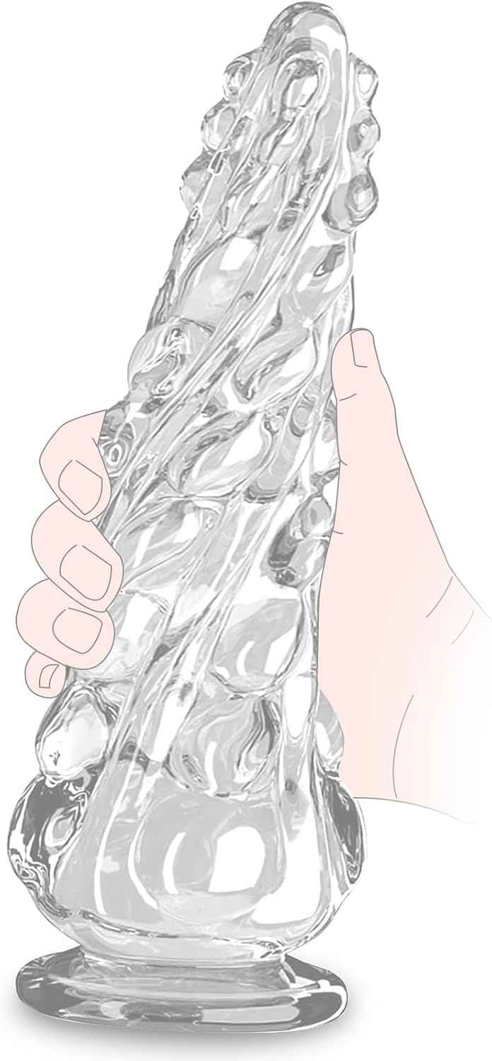 DISREQUIL Octopus Fantasy Dildo 9.06in Suction Cup Clear