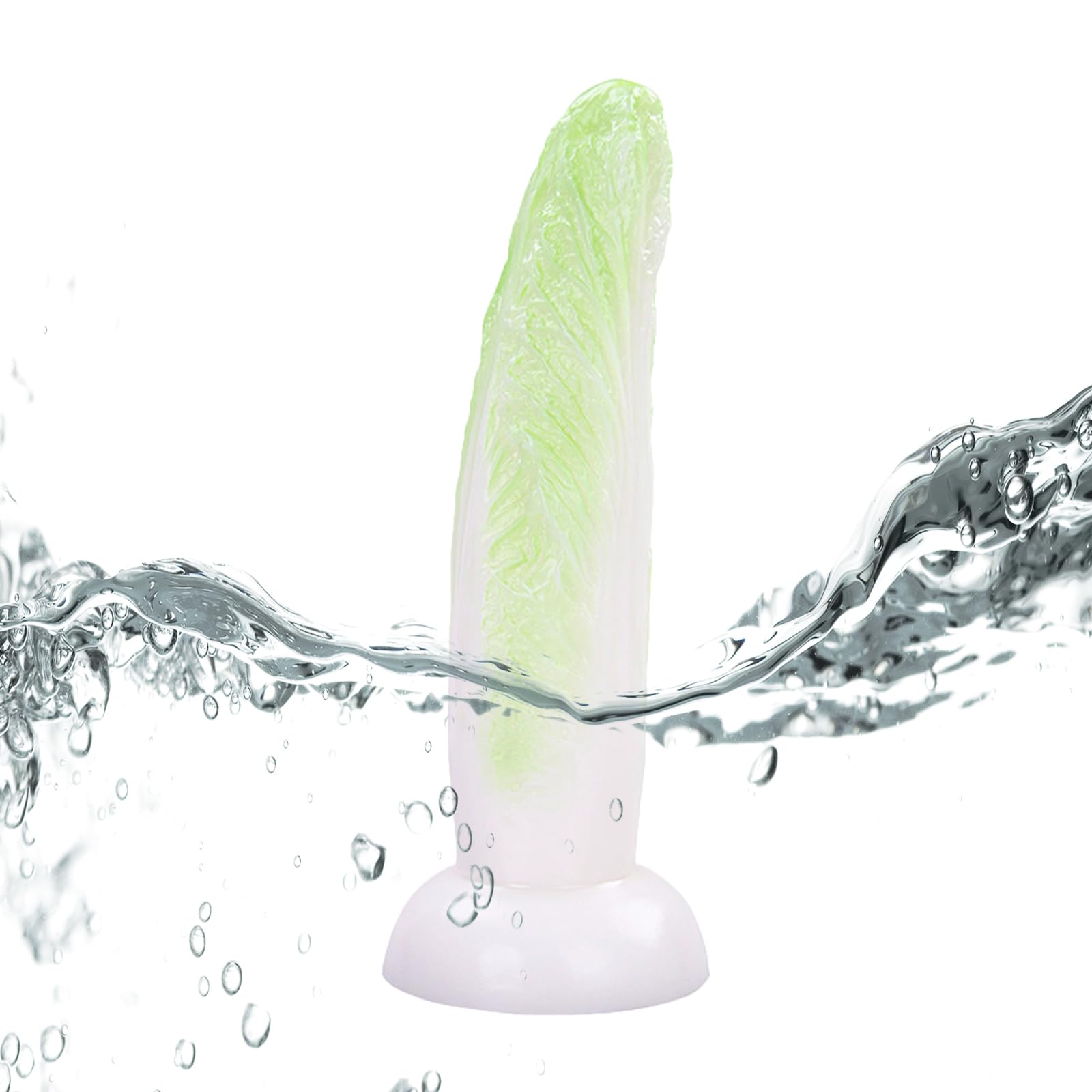 7.87 inch Corn Shape Soft Silicone Realistic Dildo with Strong Suction Cup Sex Toy Clitoral Dildo Anal Dildo Plug with Textures for Women Men