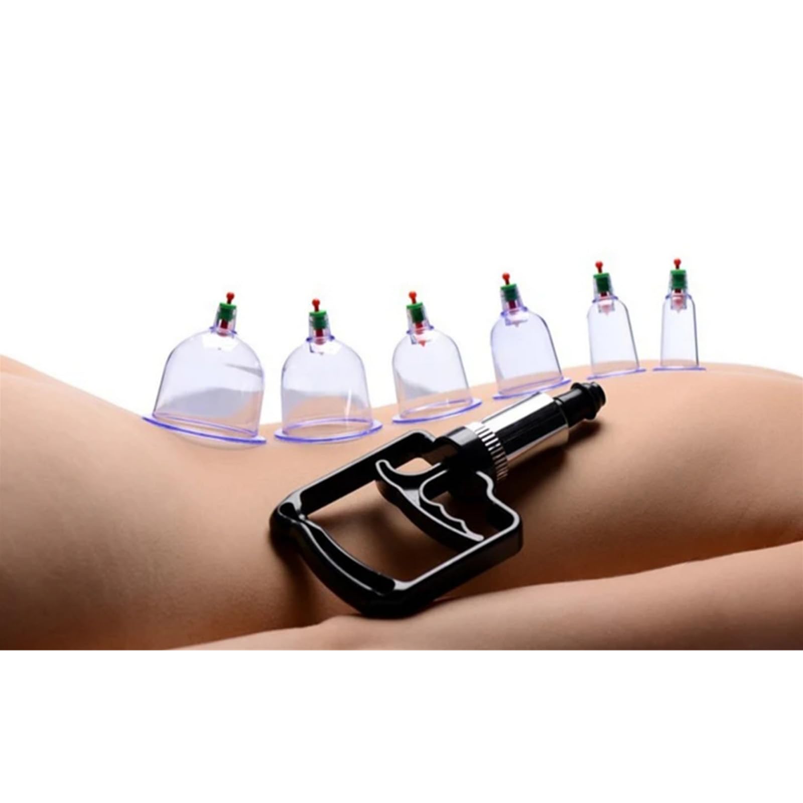 Tits Sucker 6 Pcs Pussy Pumps Nipples Clamps Clitoral Sucking Toys Boob Vaginal Vacuum Pump Adult Sex Toys for Woman Couple Games