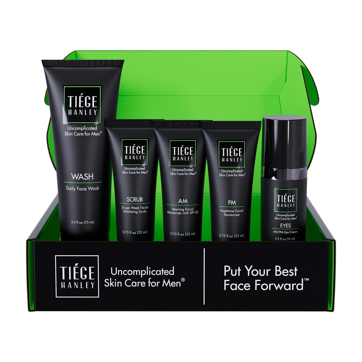 Tiege Hanley Men’s Skin Care Set 30 & 90 Days Routine