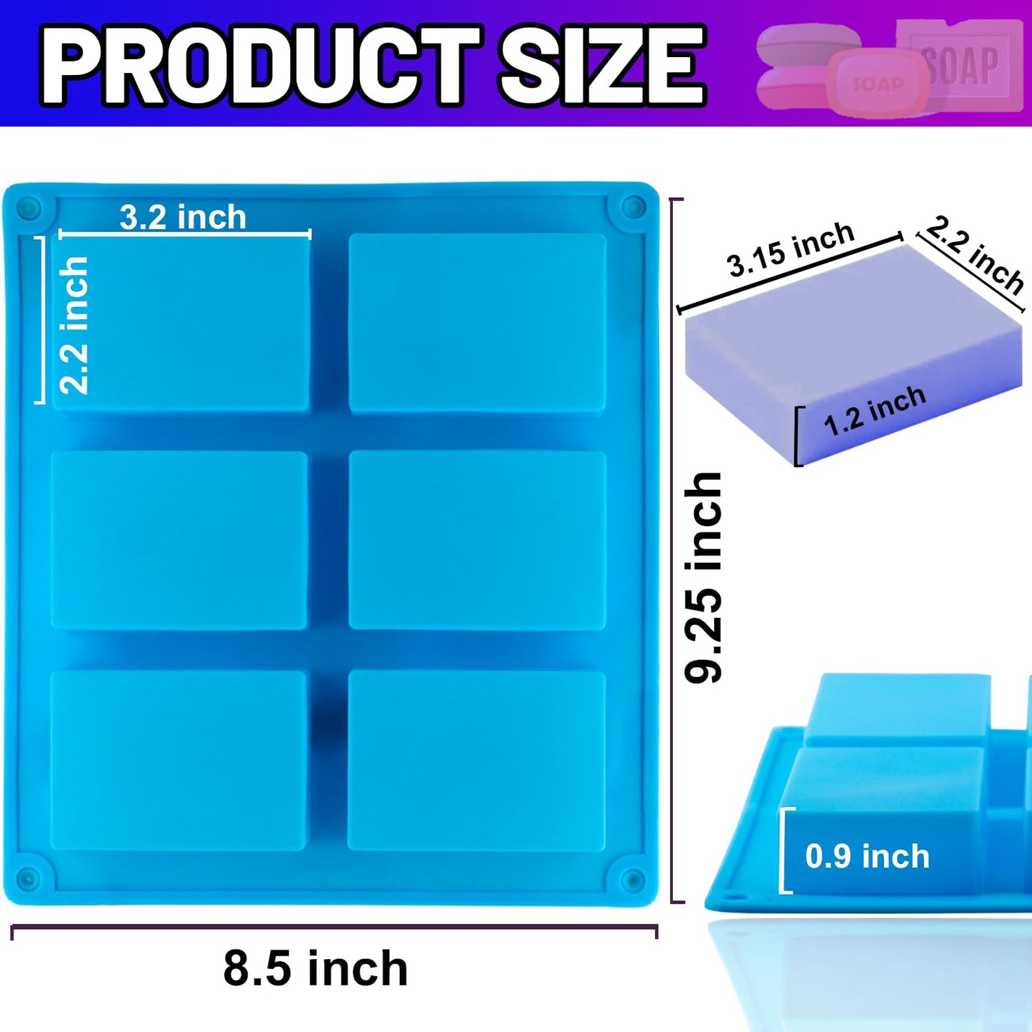 Lerykin Soap Molds