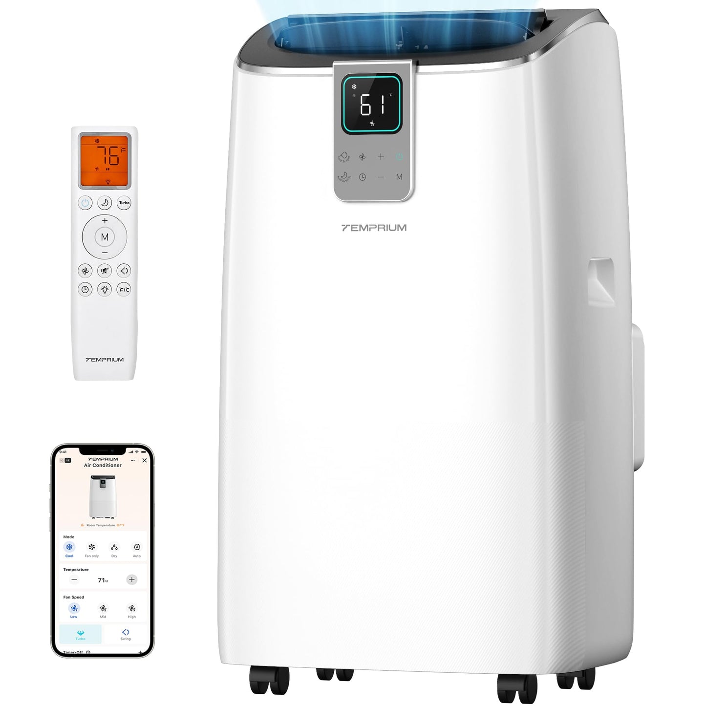 Temprium Portable Air Conditioners, PAC009-P2