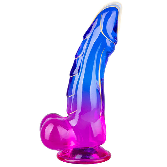 Realistic Dildo Sex Toys – 7.8 Inch Monster Dildo with Strong Suction Cup, Fantasy Dildo for Anal Stimulation, Adult Sex Toy for Women and Couples