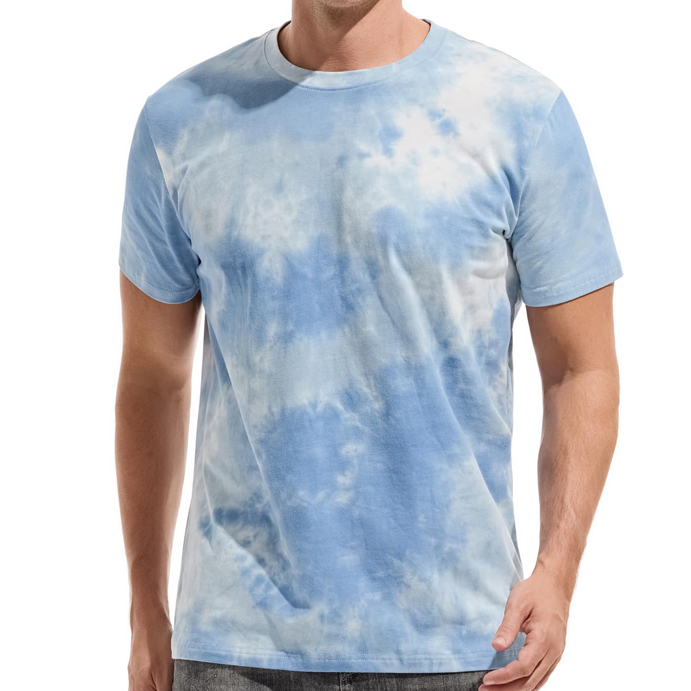 KLIEGOU Mens Hipster Hiphop Tees - Fashion Print T-Shirts