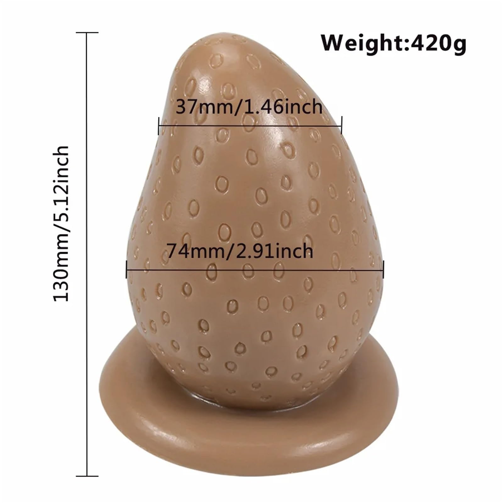 Huge Strawberry Plugs Anal Sex Toys Butt Plug Anal Dildo Expander Adult Sex Toy for Woman Man Anus Prostate Anal Training kit