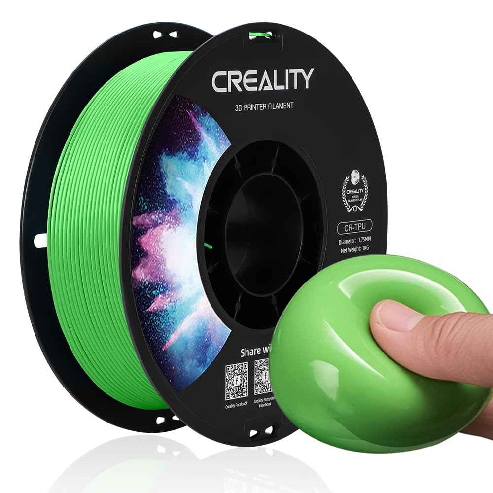 Creality 3D Printer Filament, PLA Plus Filament 1.75mm Apple Green