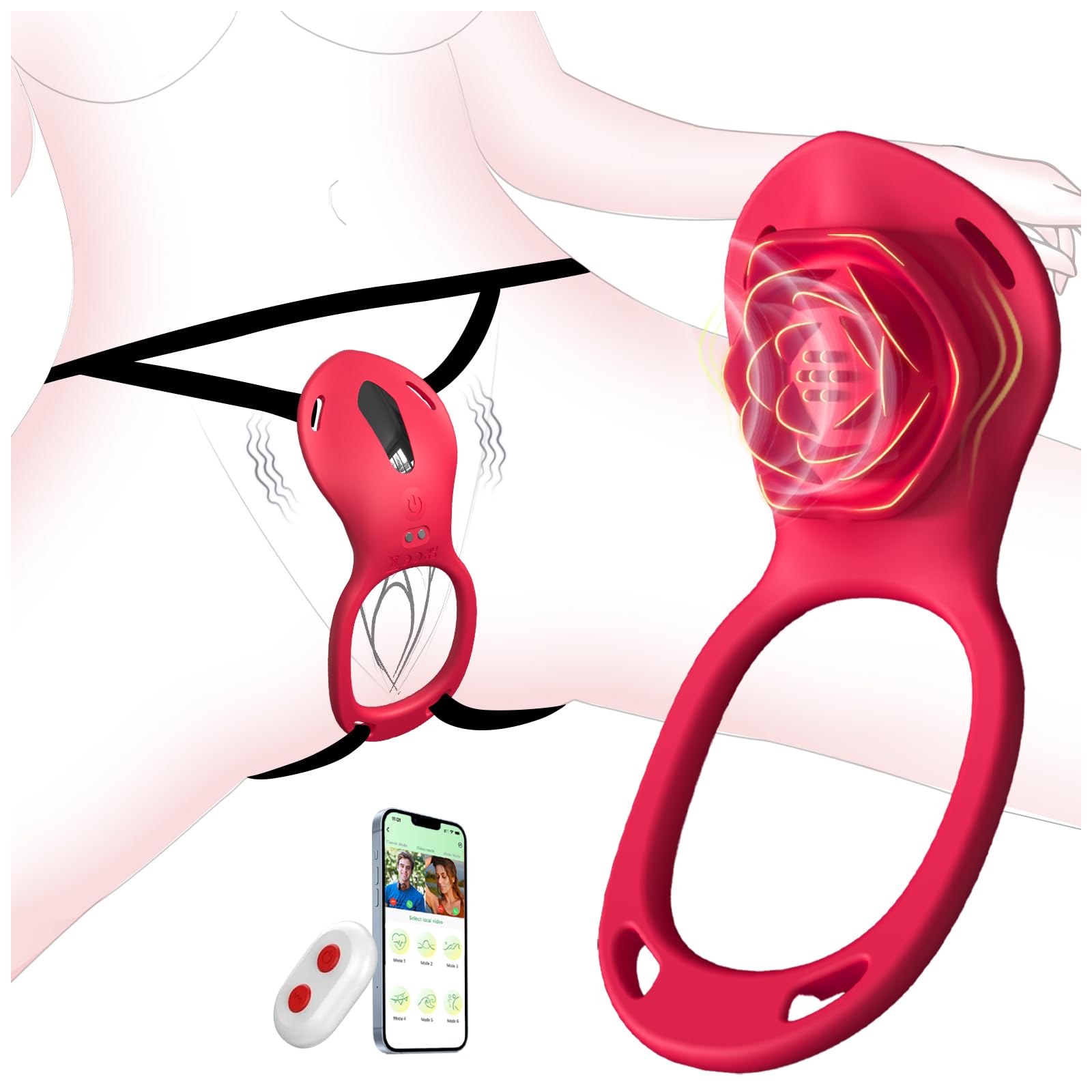 Portable Mini Vibrator for Women with 9 Vibration Modes, Quiet and Easy to Use Female Adult Sex Toy