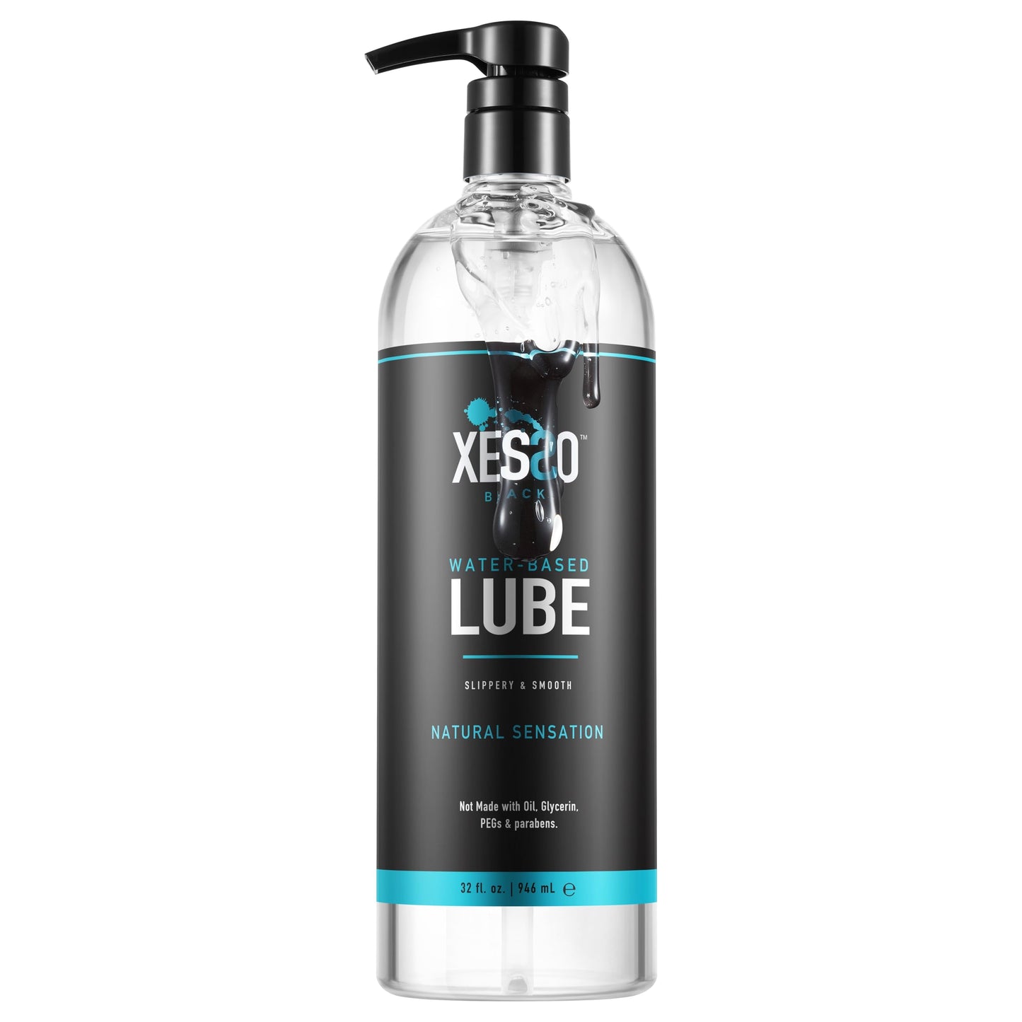 XESSO Water-Based Lube, All Natural & Hypoallergenic Without Glycerin & Parabens