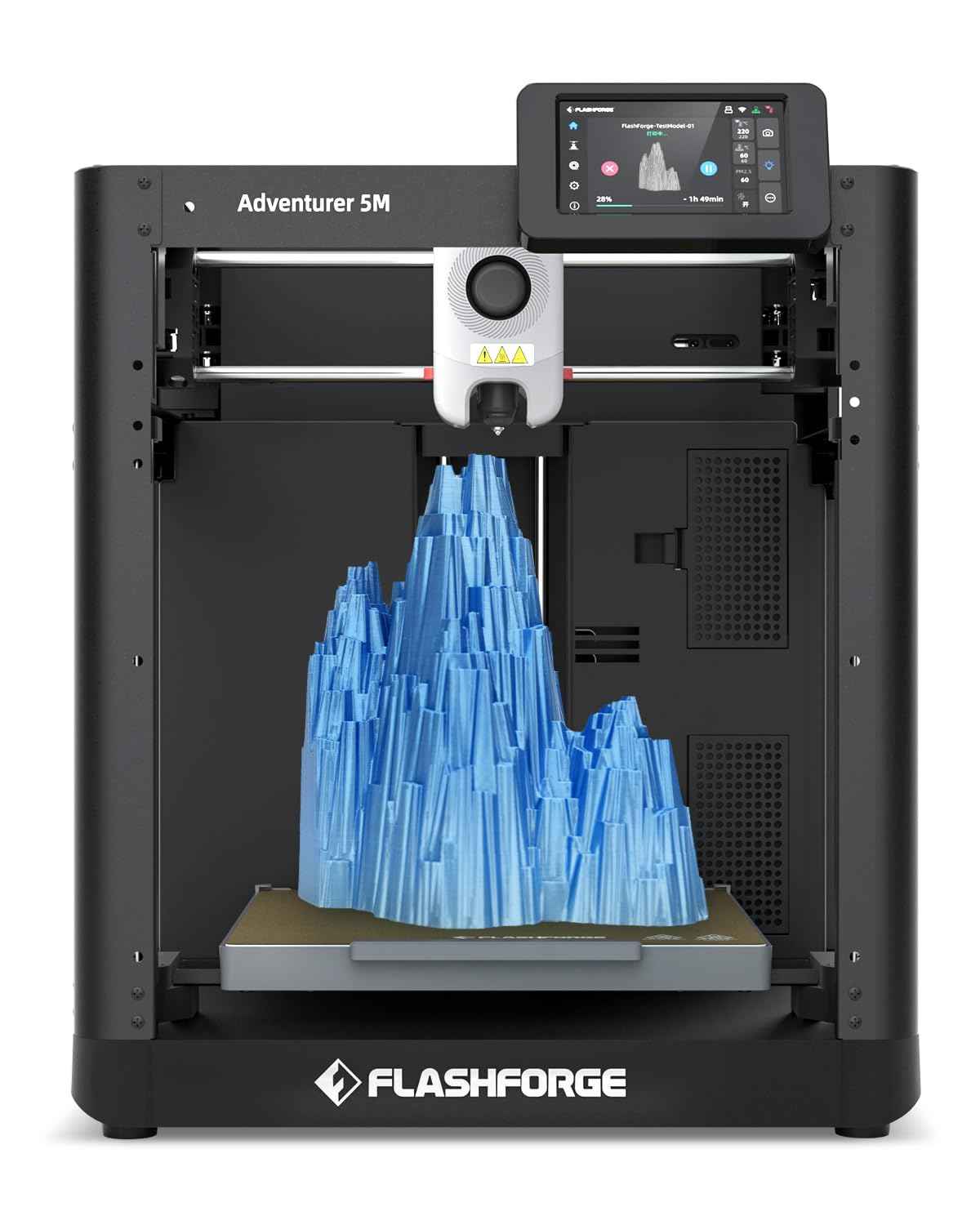 FLASHFORGE 3D Printer AD5 Series with Fully Auto Leveling, 600mm/s High Speed, Quick Detachable Nozzle, Core XY All Metal Structure, Print Size 220x220x220mm