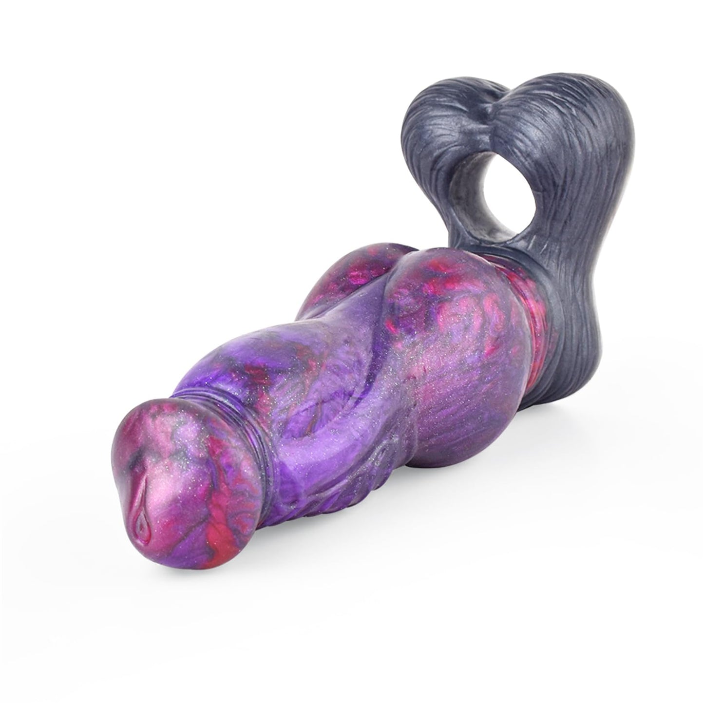 ZEEHUU Monster Penis Extender Sleeve with Cock Ring: Male Penis Sleeve Enlarger Silicone Penis Cover Adult Sex Toy, Knot Penis Sheath for Men