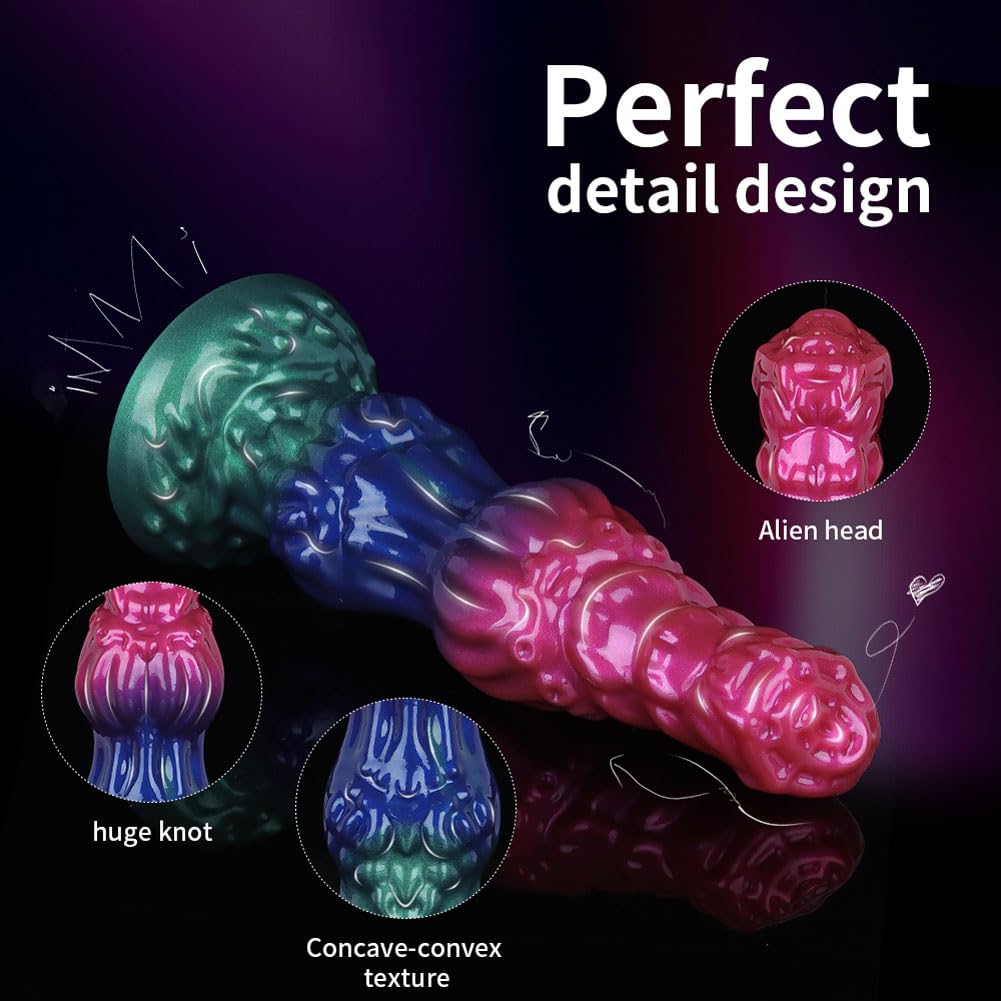 Sex Toys Butt Plug Anal Dildo, Huge Anal Inflatable Dildo Silicone with Suction Cup