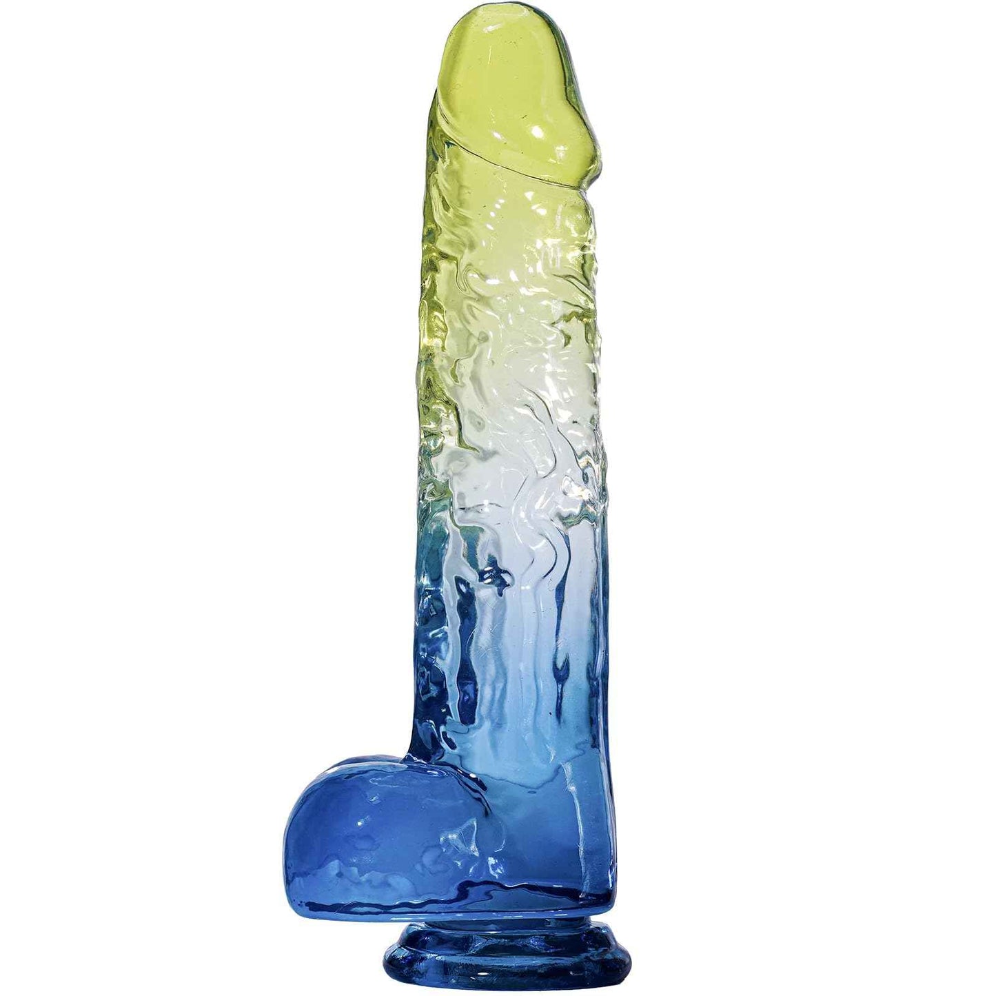 Realistic Anal Dildo Soft with Strong Suction Cup for Beginners, Adult Sex Toys for Couples Lesbians
