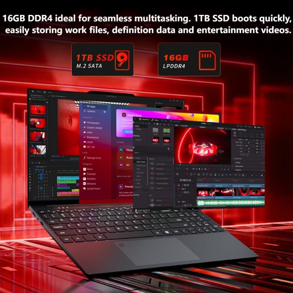 DUNHOO Gaming Laptop N150