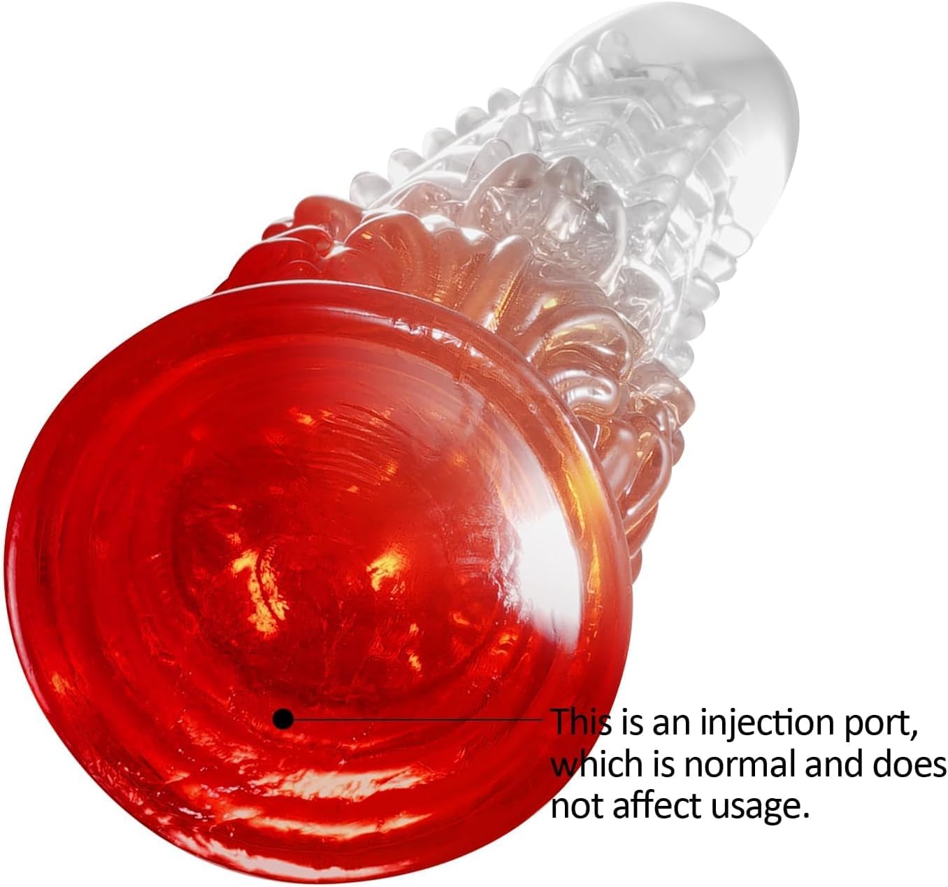 9.2 in Big Fantasy Dildo,Knot Dildo with Suction Cup,Adult Sex Toy for Women Men and Couples