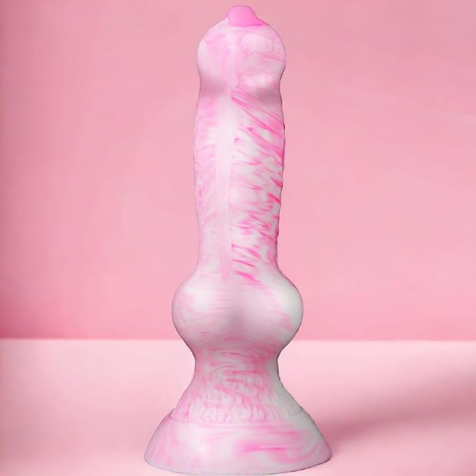 ENAMORADOS Silicone Fantasy Knot Dildo with Suction Cup Base