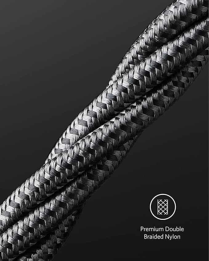 Anker USB C to USB C Cable, Type-C 60W Fast Charging Cable for iPhone 16 Series, iPad mini 6 and More