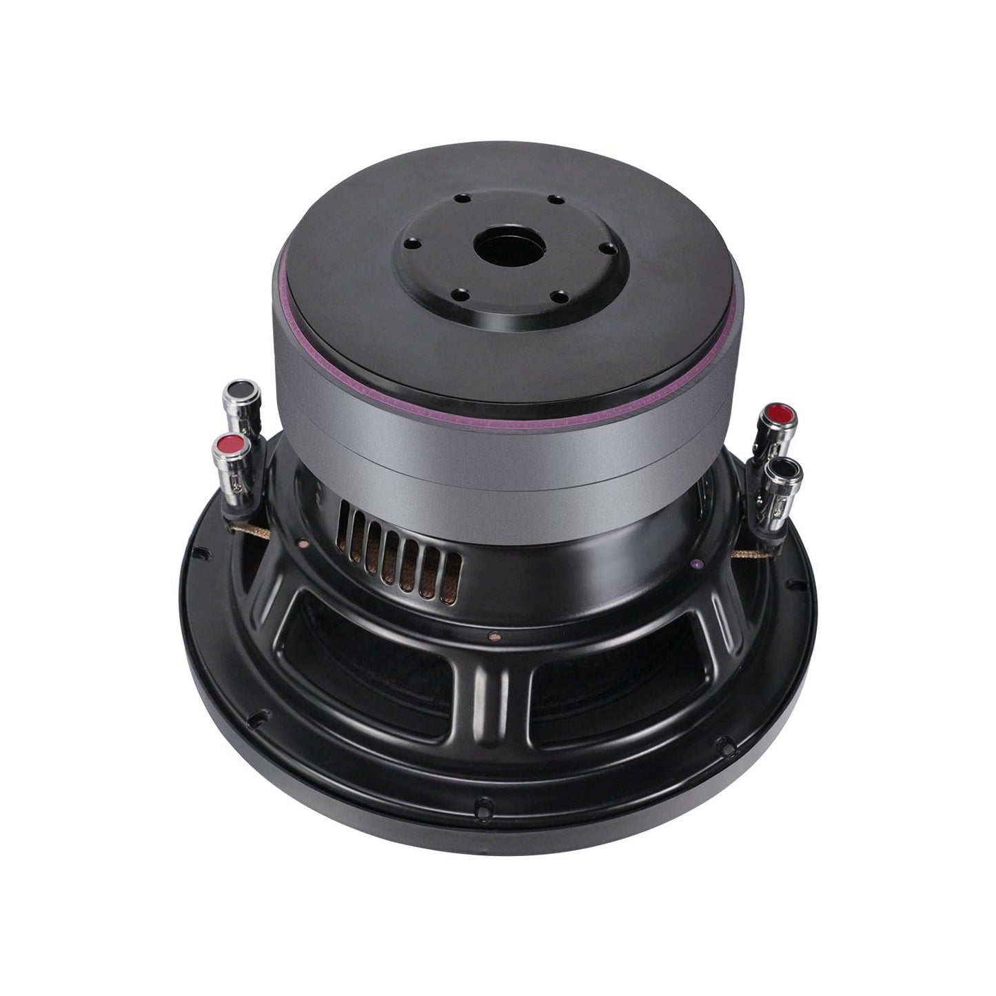 Seventour Car Audio Dual 4 Ohm Shallow Mount Car Subwoofer