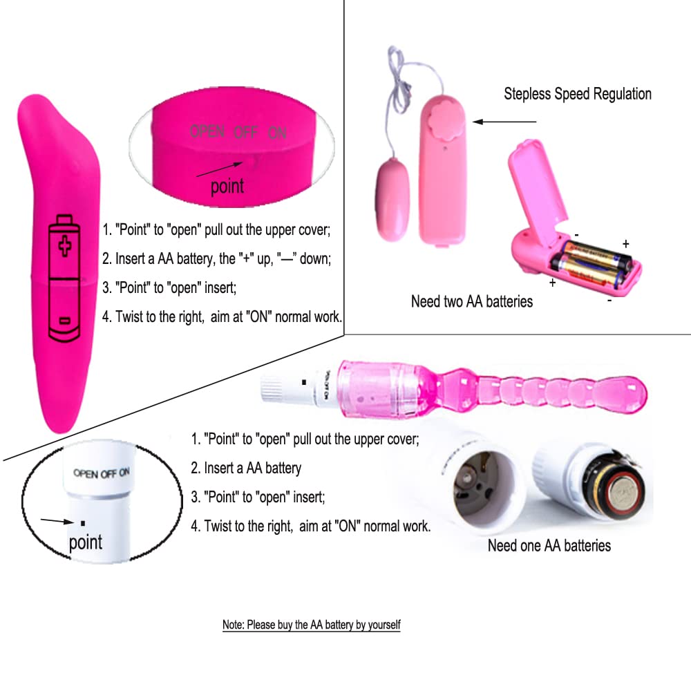 41Pcs SM Bondage Restraint Vibrator Silicone Anal Plug Sex Toys for Butt Plug Color