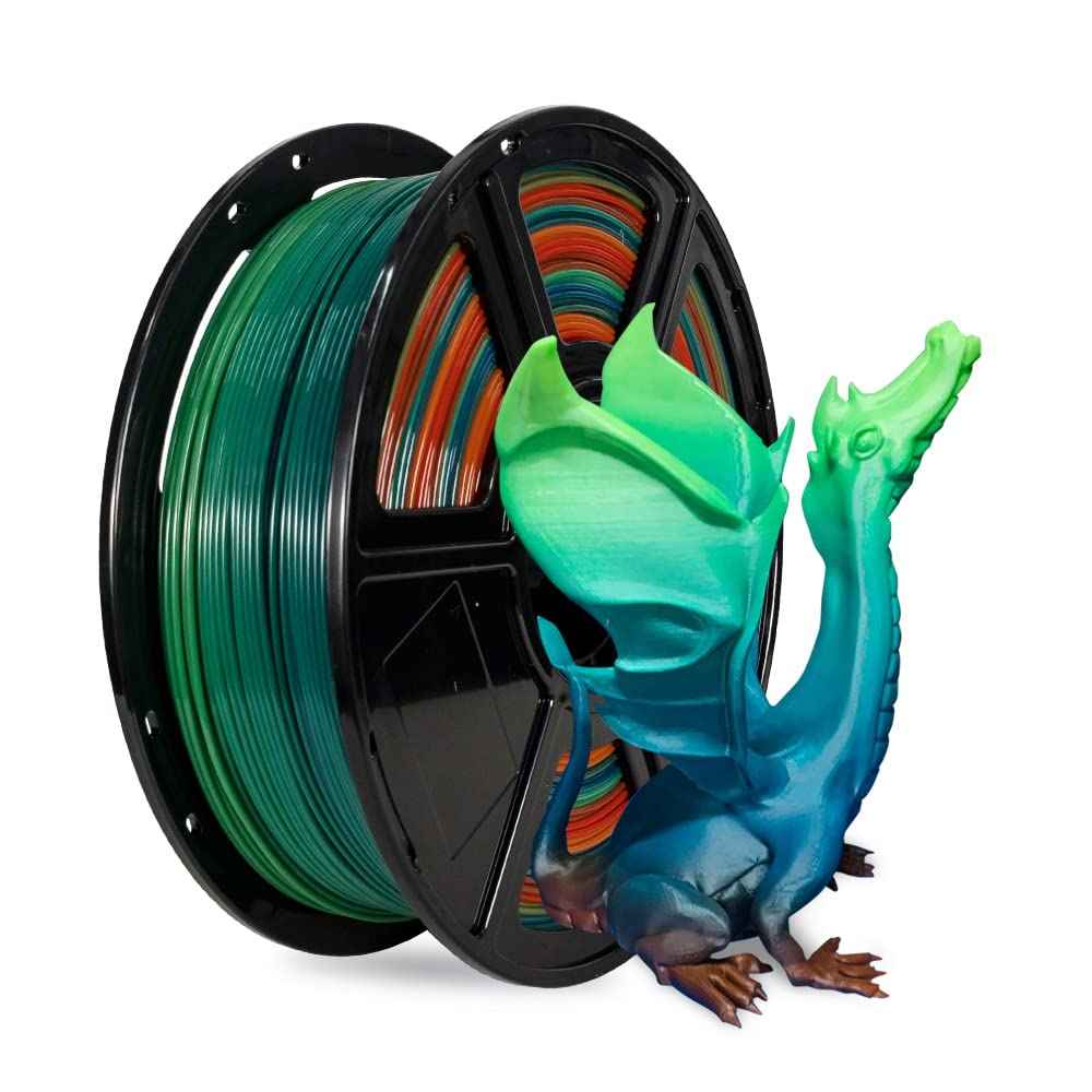 FLASHFORGE Matte PLA Filament 1.75mm +/- 0.02mm, Subdued Matte Surface 3D Printer Filament 1kg (2.2lbs) Spool, Excellent Printing Performance, Easy to Use for Most FDM 3D Printers