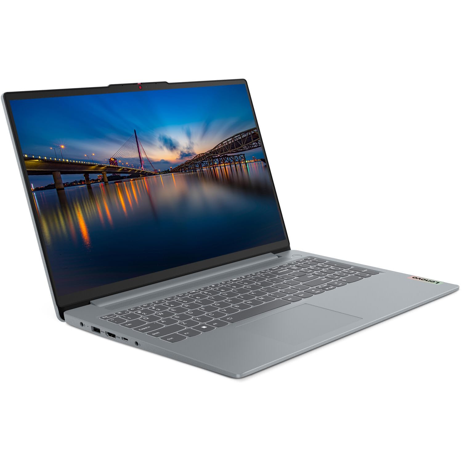 Lenovo 15.5" FHD IPS Laptop, Ryzen 5 7520U Processor Up to 4.3GHz, 8GB LPDDR5 Ram, 256GB SSD, Backlit Keyboard, Wi-Fi 6, Windows 11 OS, Star Gray, Renewed