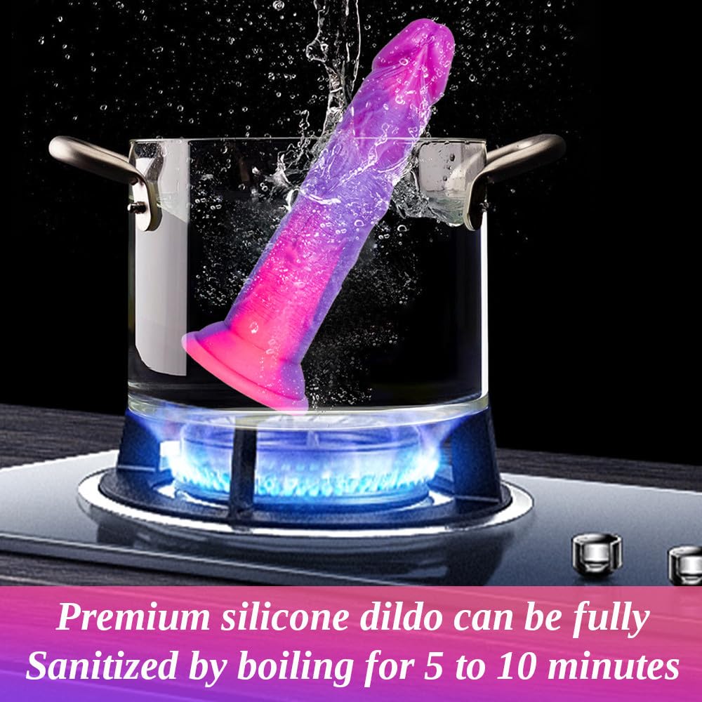 Strap-On Harness and Dildo Set: Wearable Realistic Silicone Dildos in 2 Sizes