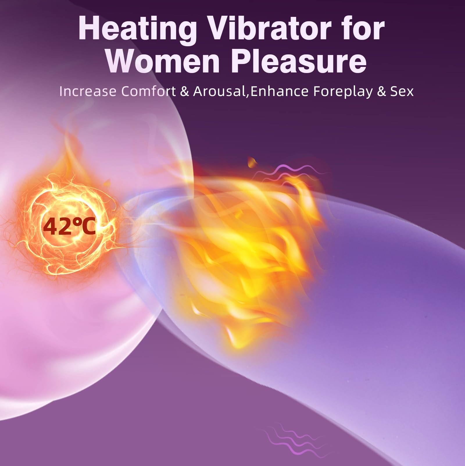 Wearable Vibrator Sex Toys for Women – SVAKOM Heated Vibrating Panties Dildo with Detachable Finger Sleeve, APP Remote Control Female Clitoral & Nipple Vibrators, Mini Dildos Adult Toy for Couples